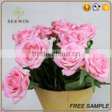 Pink Rose Artificial Flowers Decoration photo-4