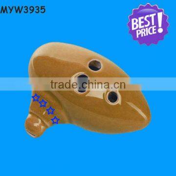 6 holes new learners ceramic Ocarina Flute for children