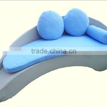 Outdoor Furniture Lazy Beach Side Bed Rattan Sunlounger photo-2