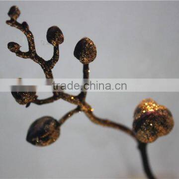 Home Garden Decoration 90cm Hight Dark Blue Gold String Ascocenda Artificial Wedding Flowers EQDL03 0403 photo-6