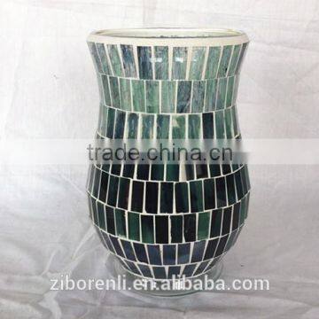 Home Mosaic Gorgeous Designs Decorative Glass Vases photo-3