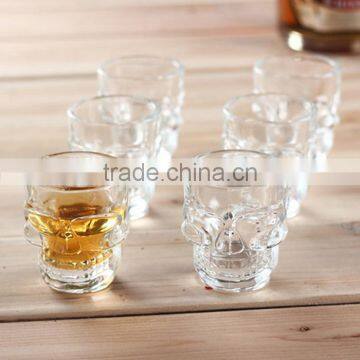 50ml Mini Clear Skull Glass Cup for Strong Whisky photo-4