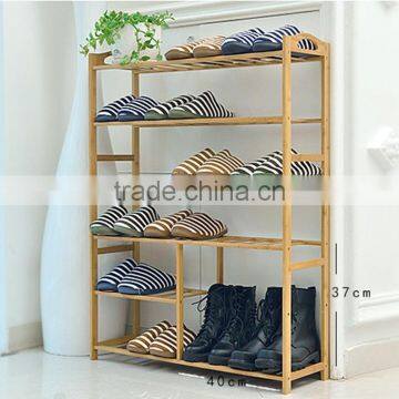 Wholesale Price Promotional Natural Wooden Shoe Racks,wooden Rack Shelf photo-3