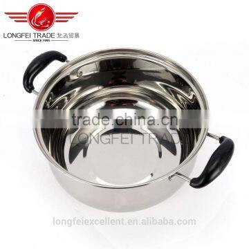 Zhejiang China Insulation Handle Cheap Best Quality Wholesale Stainless Steel American High Cookware Soup Pot photo-6