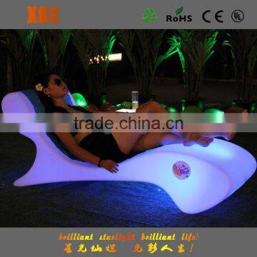 2017 New Design Eco-friendly Colorful Leisure Bed for Garden Chaise Lounge Chair photo-2