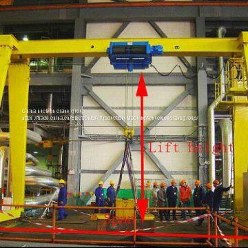 10 ton cheap price high duty mobile gantry crane