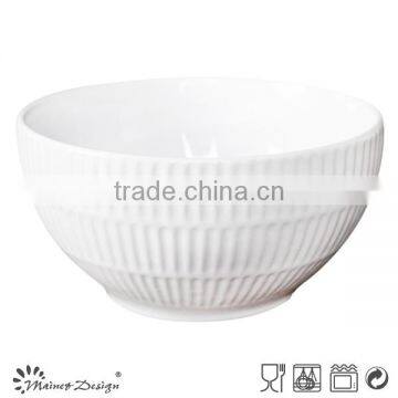 Ceramic Crockery Stoneware Emboss Dinnerware Bulk Bowl photo-2