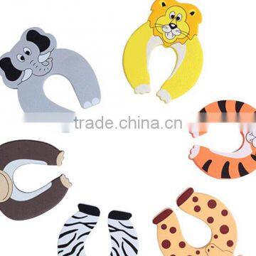 OEM Logo Printing Factory Good Price Non Toxic Baby Safety Product Funny Door Stopper photo-2