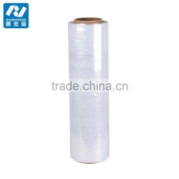 shenzhen packaging 23 micron strech film for pallet shrink wrap film