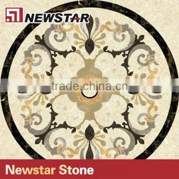 marble mosaic floor medallion