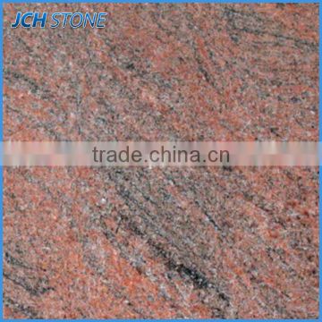 Indian multicolor red granite slabs tiles Poliert importierten Granit Multicolor rotem Granit