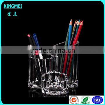 Custom Single Crystal Acrylic Pen Box Without Lid photo-3