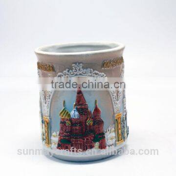 Wholesale Custom High Quality Russia MOSCOW Souvenir Ceramic Cup for Sale photo-3
