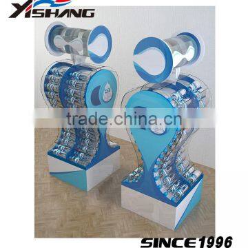 Unique Shape Design Supermarket Shopping Mall Rack Brand Display Stand photo-4