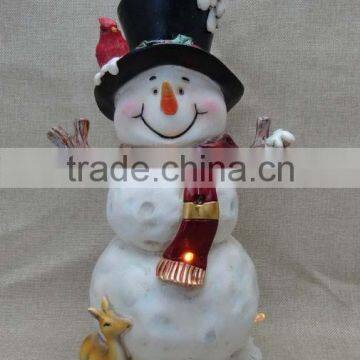 New Design Resin Christmas Snowman Ornament Wholesale photo-3