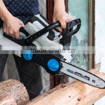 36v 3Ah 650w Brushless Li-Ion Wood Cutting Chainsaw Industrial Log Splitters Machine Portable Cordless Tree Trimmer GW8238