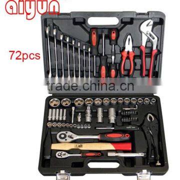72pcs Combined Repairing Household Tool Kit Hand Tool Set Socket