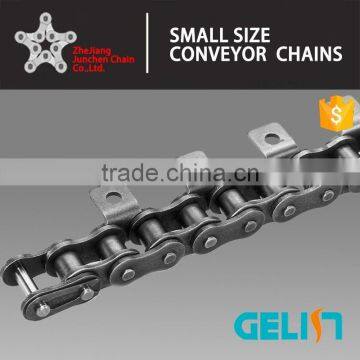 A B Serise Short Pitch Carbon Steel Conveyor Roller Chain With Attachment Chinese Factory photo-2