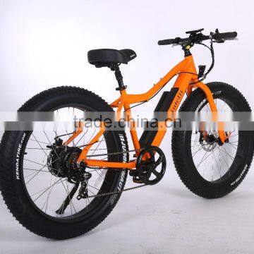 Popular Style 26inch Atv Electric Bike CE Approved Cheap Fat Tire Electric Bike With High Power 48V 250W-750W photo-2
