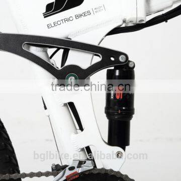 26'' Folding Electric Mountain Bicycle 36v 250w With Dual Suspension photo-6