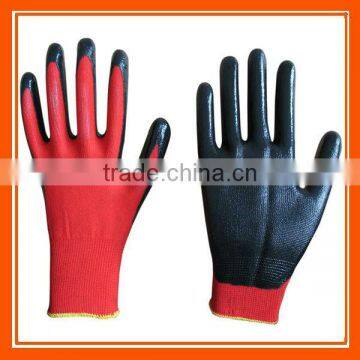 Nylon Knitted Garden Work Nitrile Coated Gloves ZMR778 photo-2