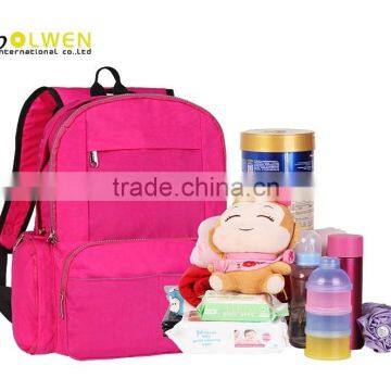 Acceptable customize 3pcs set best diaper bags