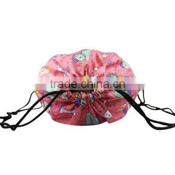 Customized Cheap Polyester Draw String Kids Drawing Bag photo-3