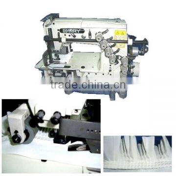 Double Chainstitch Ruffling/Pleating Sewing Machines