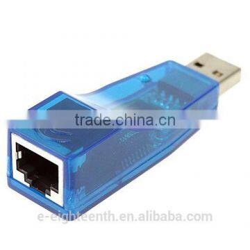 2016 new arrival Ethernet External USB to Lan RJ45 Network Card Adapter 10/100 Mbps for Laptop PC