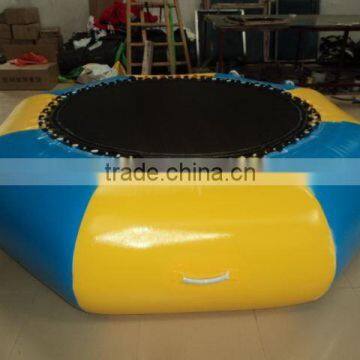 Hot Sale PVC Inflatable Water Trampoline Inflatable Floating Island Trampoline for Sale photo-3