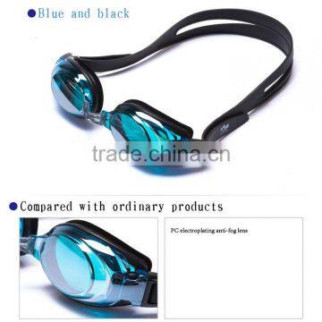 Non-fog Swimming Goggles Custom Mirrored Myopia Swim Glasses photo-2