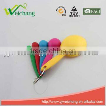 WCTS1265 Plastic Measuring Spoon ,Mixed Colors, Set of 5 photo-3