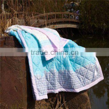 100% Polyester Summer Comforter/blanket/quilt/duvet for Summer&winter King Queen Twin Size Bedding&blue Pink White photo-6