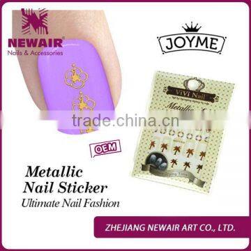 2016 chinese new year nail arthigh qantity 3d nail sticker