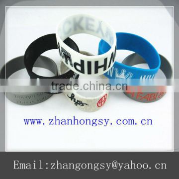 Lovely and 100 kinds of styles silicon wrist band