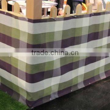 PVC balcony screen