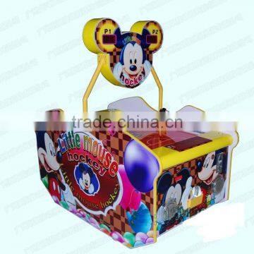 Popular children MINI colorful mouse air hockey games machine