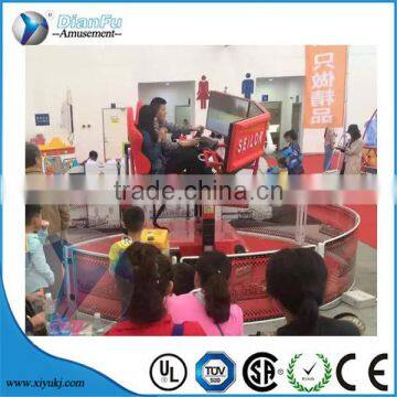 Guangzhou Dianfu Silulator Driving Real Feeling Motion Car Driving Simulator With Triple Screen photo-6