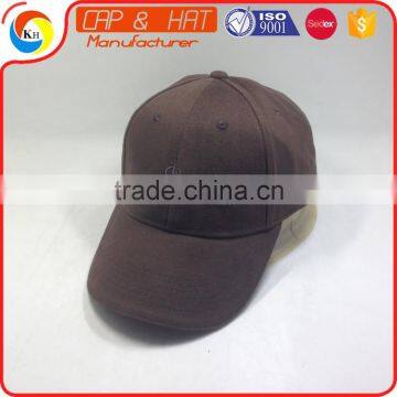 Heavy Brushed Cotton Cap Custom Embossed Buckle Sport Hat