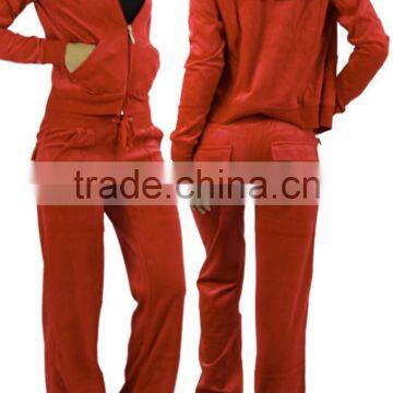 Comfy Soft Plush Velour Suit Hoodie Sweat Set Tracksuit photo-2