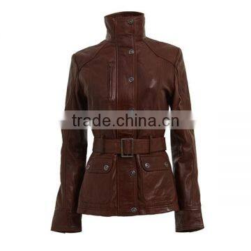 Factory New Fashion Black Motorcycle Leather Jacket photo-4