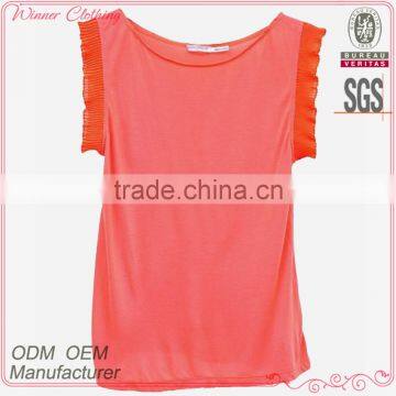 New fashion casual top brand t-shirts for girls