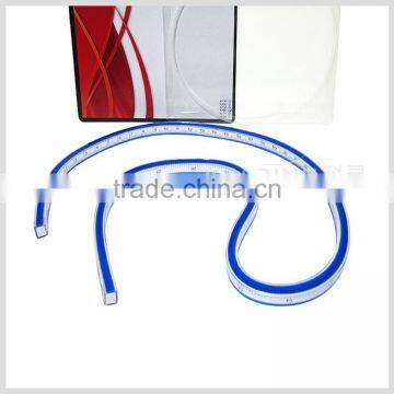 Kearing Brand 60cm Flexible Plastic Curve Ruler With Blister Card Package for Fashion Design#KF-60 photo-4