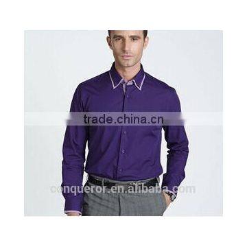Easy-care Dress Shirt,Made To Measure Men Shirt BSRT0080 photo-3
