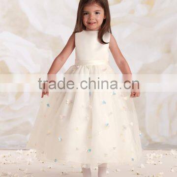 2015 new design fashion baby girl party wear dress