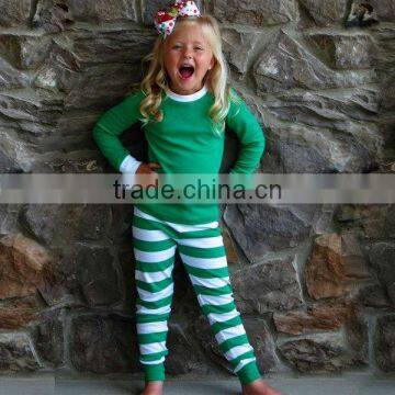 2017 kids cotton pajamas suits girls funny pajamas plus size clothing