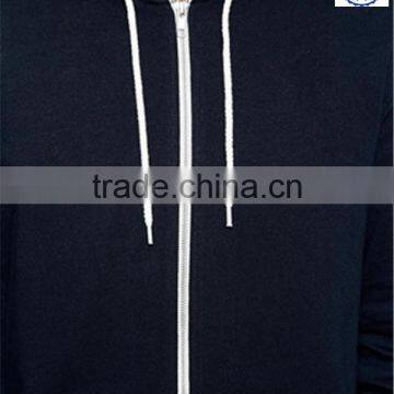 Zipper Hoodie Thin Hoodies,hoodies Custom Logo,wholesale Plain Navy Blue Hoodie photo-3