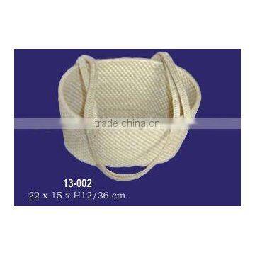 Natural rattan bag