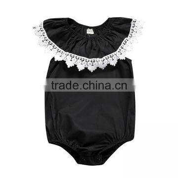 S17544A Lace Baby Romper Lovely Baby Clothes Romper photo-4