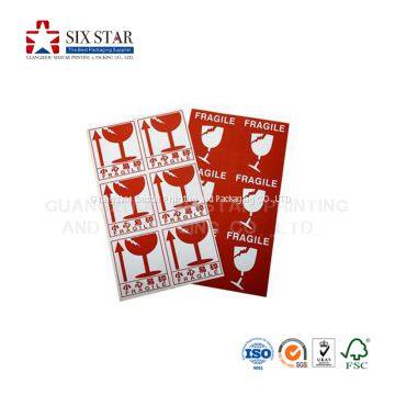 High Quality Strong Adhesive Labels Paper Stickers with Custom Design